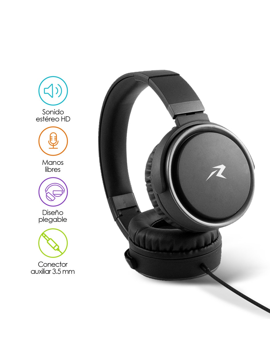 Audífonos Over-Ear alámbricos con cancelacion de ruido 2