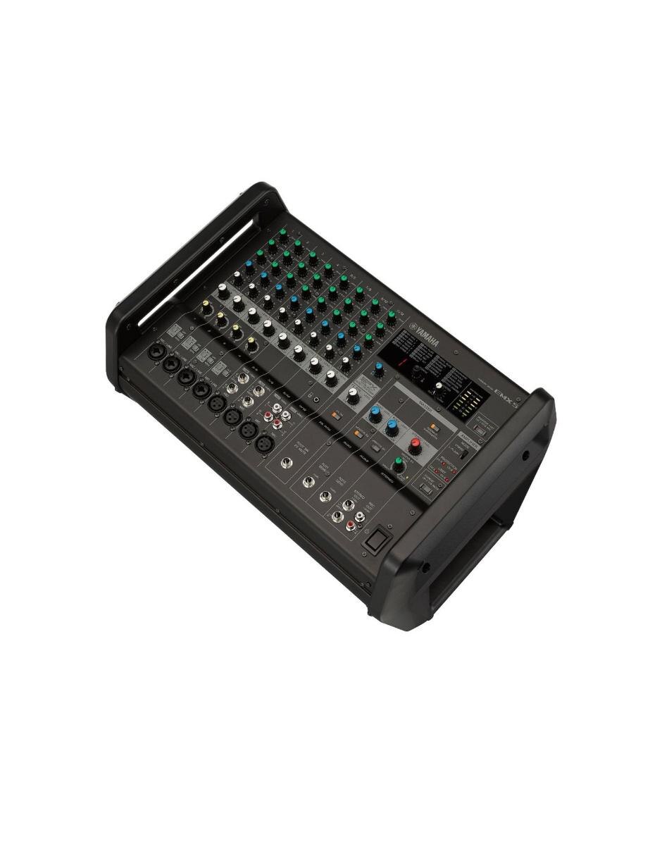 Mezcladora con Amplificador Yamaha EMX5 12 Canales