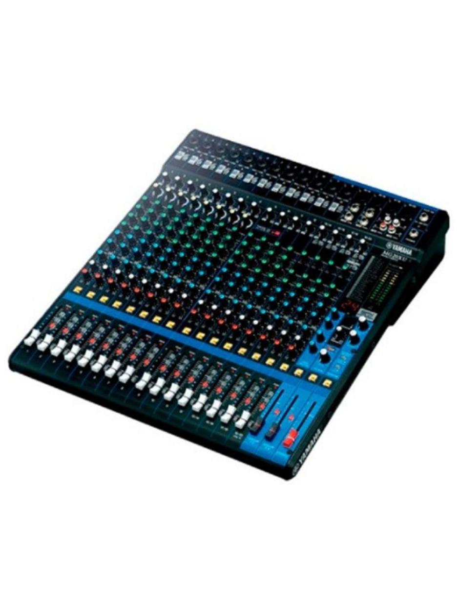 Mezcladora MG20XU 20 Canales