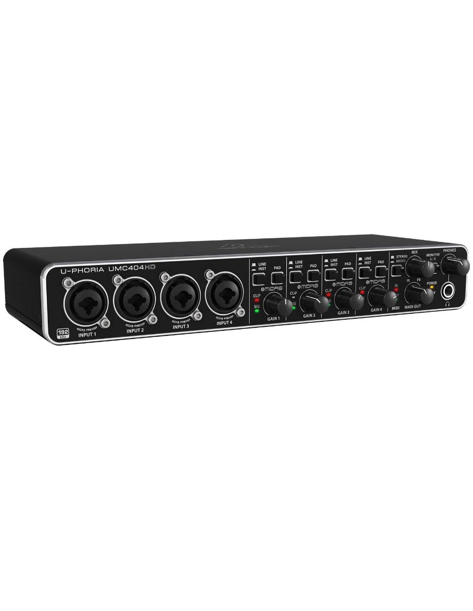 Interfaz de Audio Behringer UMC-404HD