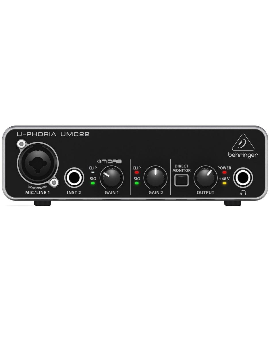 Interfaz de Audio Behringer UMC22
