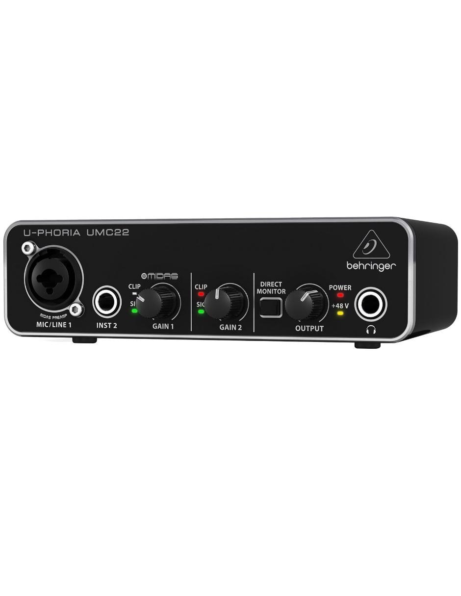 Interfaz de Audio Behringer UMC22