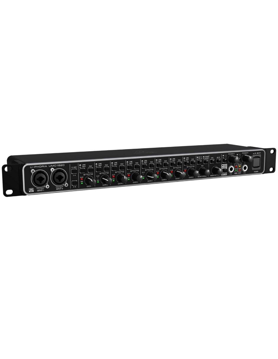 Interfaz de Audio Behringer UMC1820