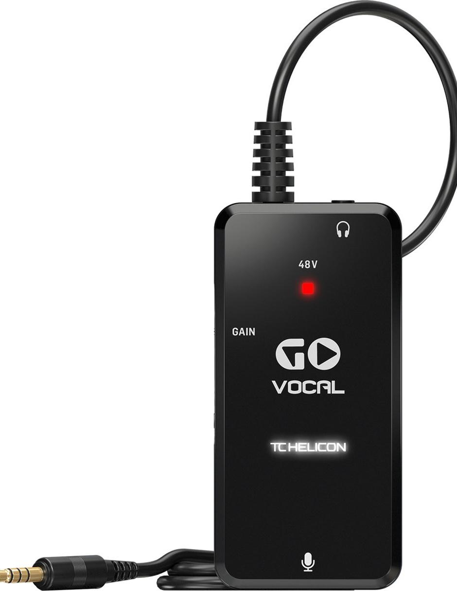 Interfaz de Audio TC Go Vocal