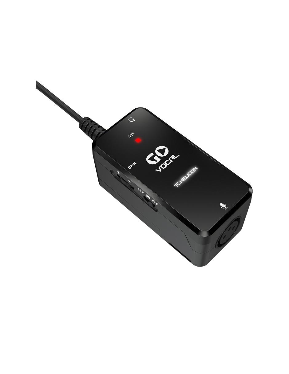 Interfaz de Audio TC Go Vocal Interfaz de Audio TC Go Vocal
