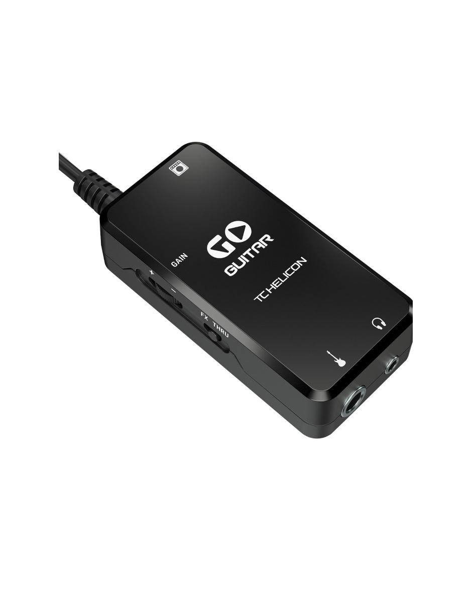 Interfaz de Audio TC Go Guitar