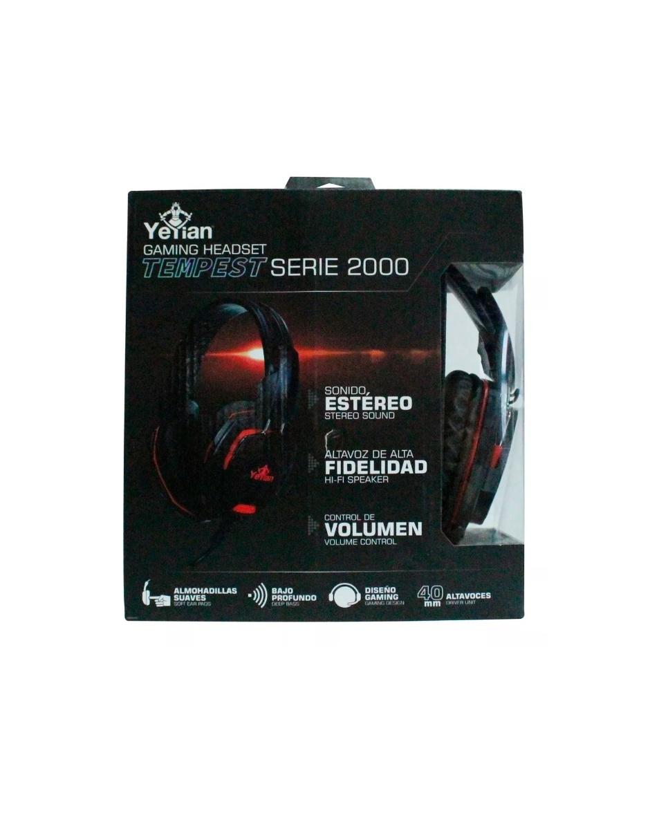 Audífonos On-Ear Tempest 2000 alámbricos con cancelacion de ruido 2