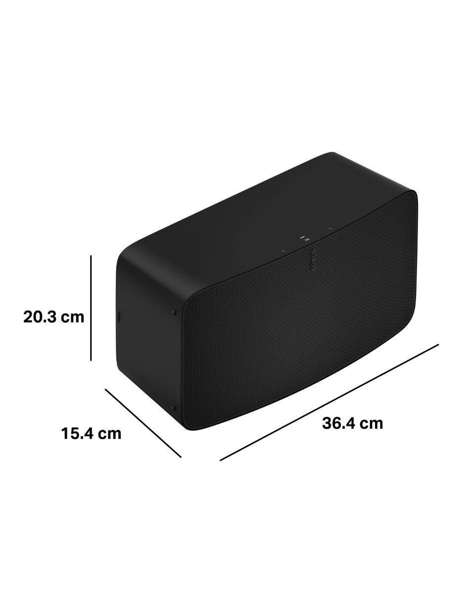 Bocina Five Wi-Fi alámbrica e inalámbrica 9
