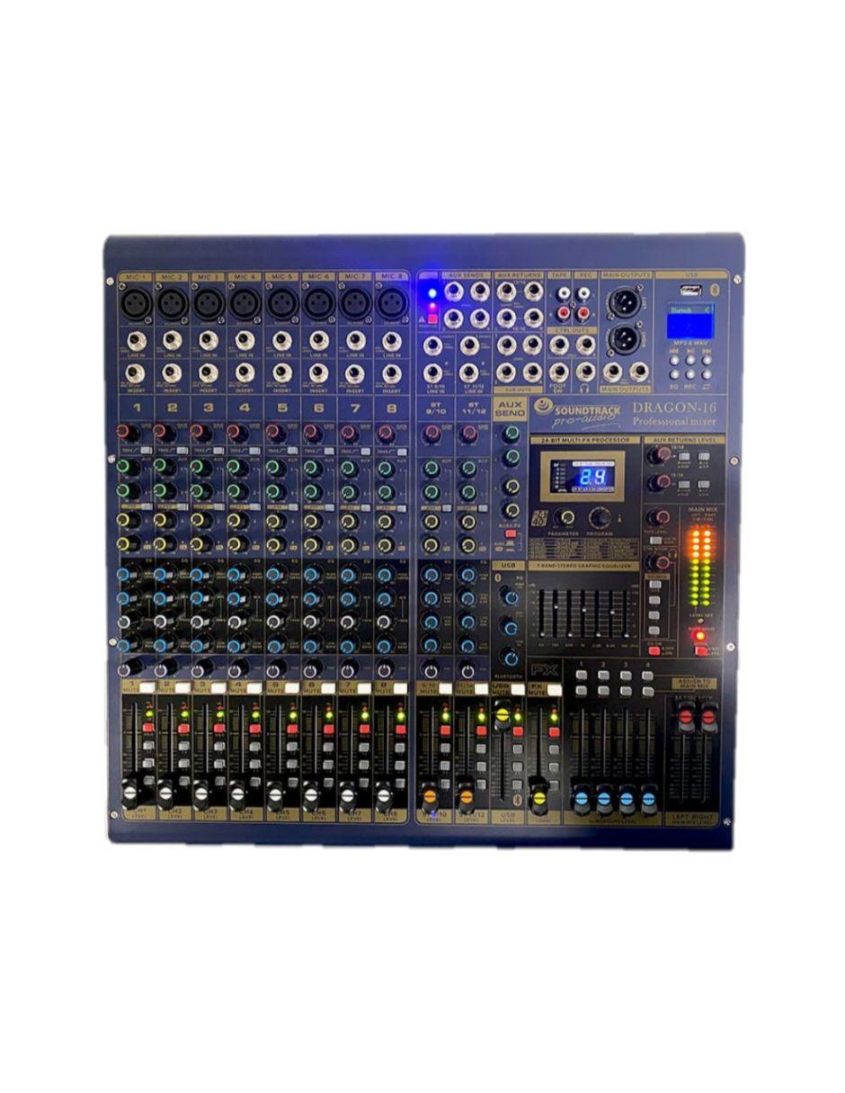 Mezcladora Pasiva Soundtrack Dragon-16 BT 16 Ch 40 DSP