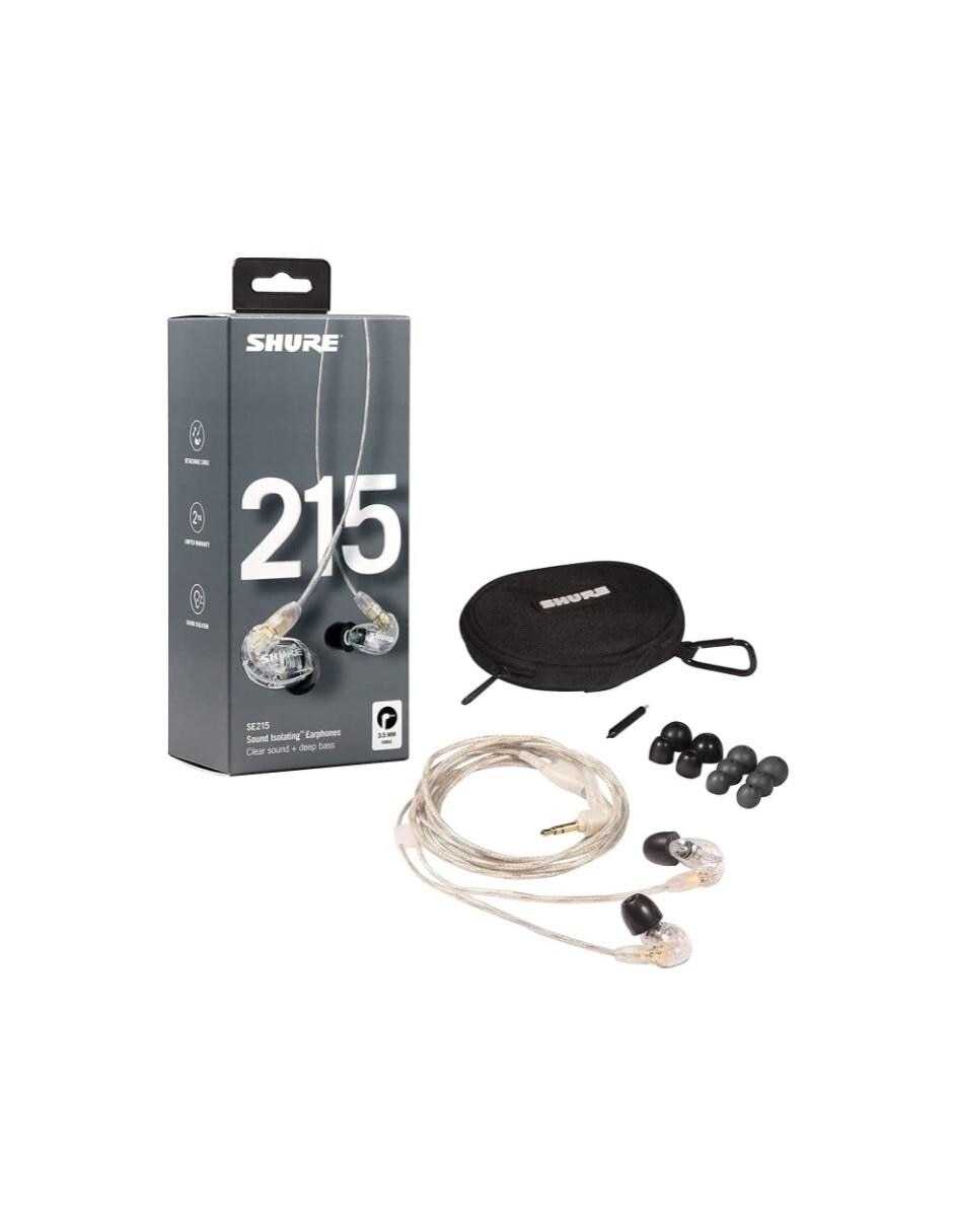 Audífonos In-Ear Shure alámbricos con cancelacion de ruido Audífonos In-Ear Shure alámbricos con cancelacion de ruido