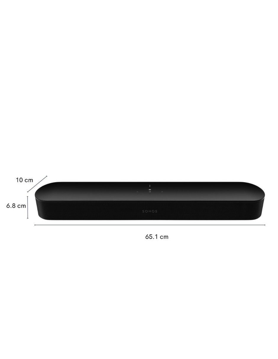SONOS BEAM2US1BLK, NEGRO