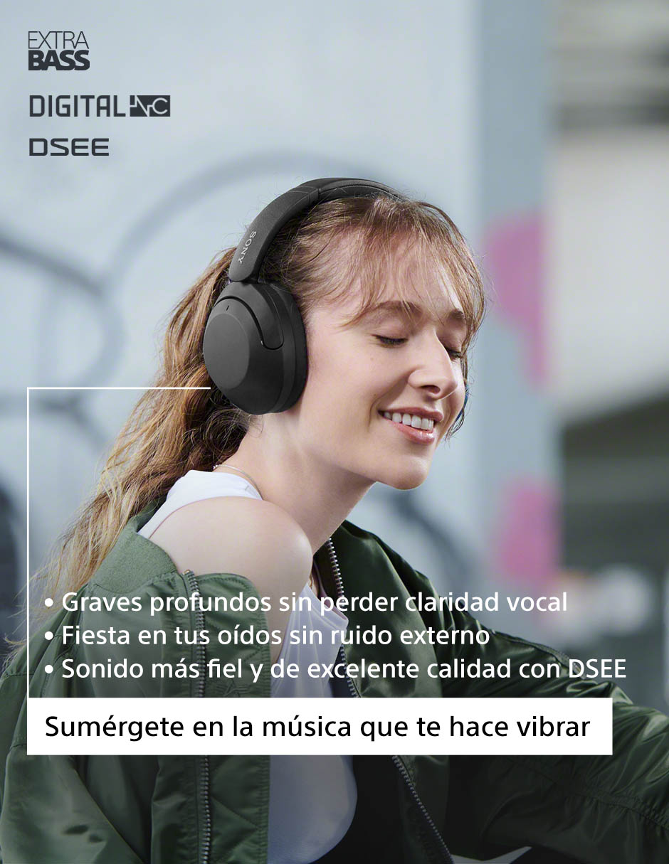 Audífonos Over-Ear alámbricos/inalámbricos con cancelación de ruido 5