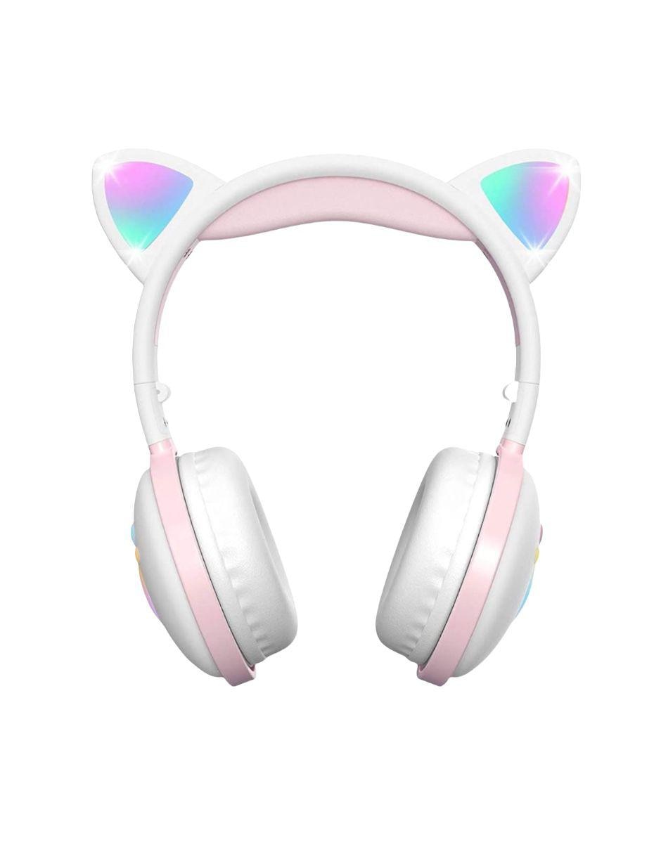 Audífonos Over-Ear Gato Huellas inalámbricos 4