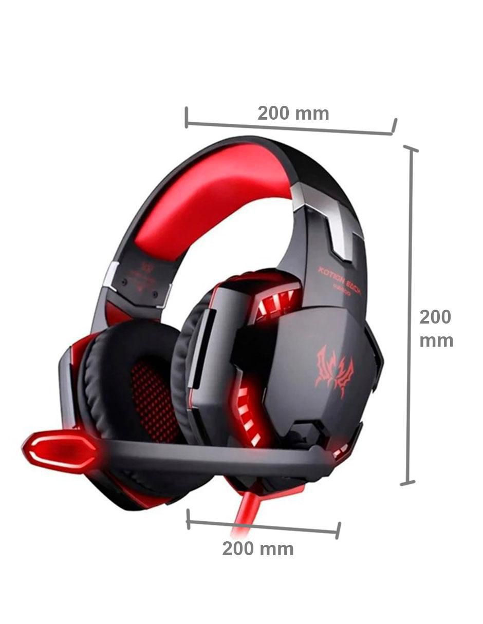 Audífonos Gamer Over-Ear alámbricos con cancelación de ruido 3