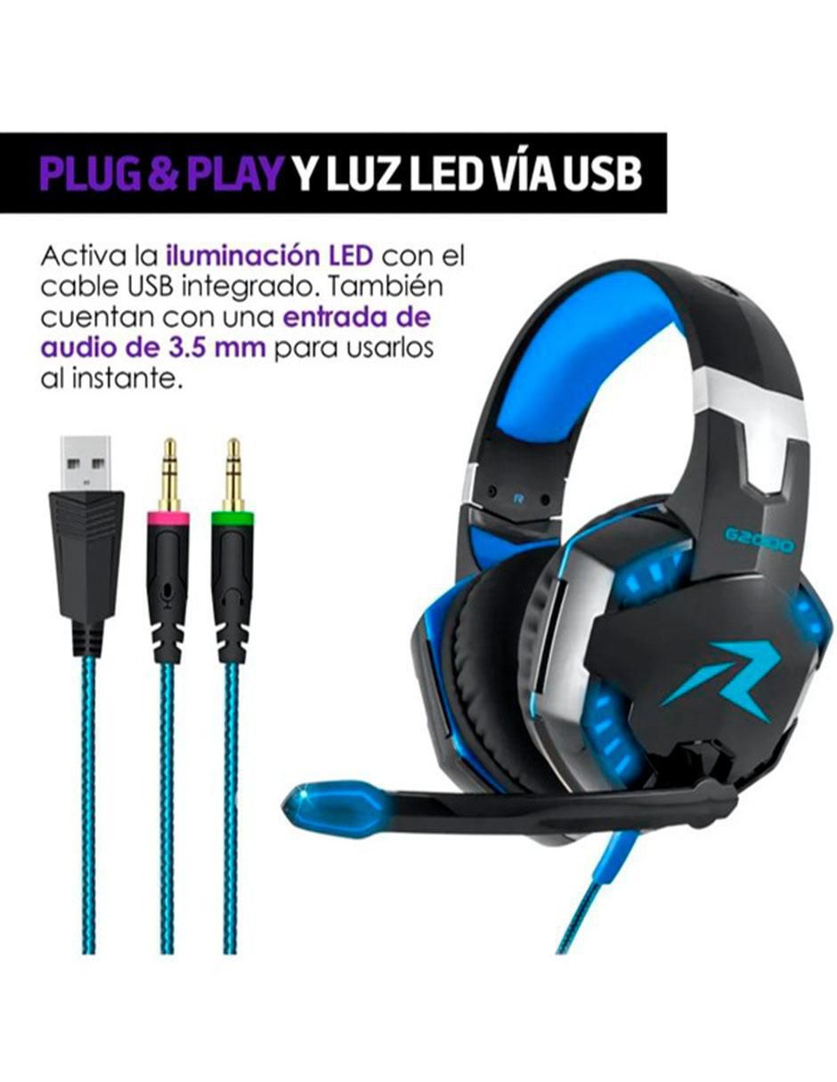 Audífonos Gamer Over-Ear alámbricos con cancelación de ruido 7