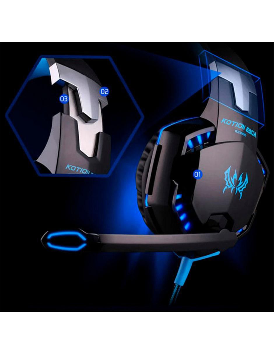 Audífonos Gamer Over-Ear alámbricos con cancelación de ruido 10