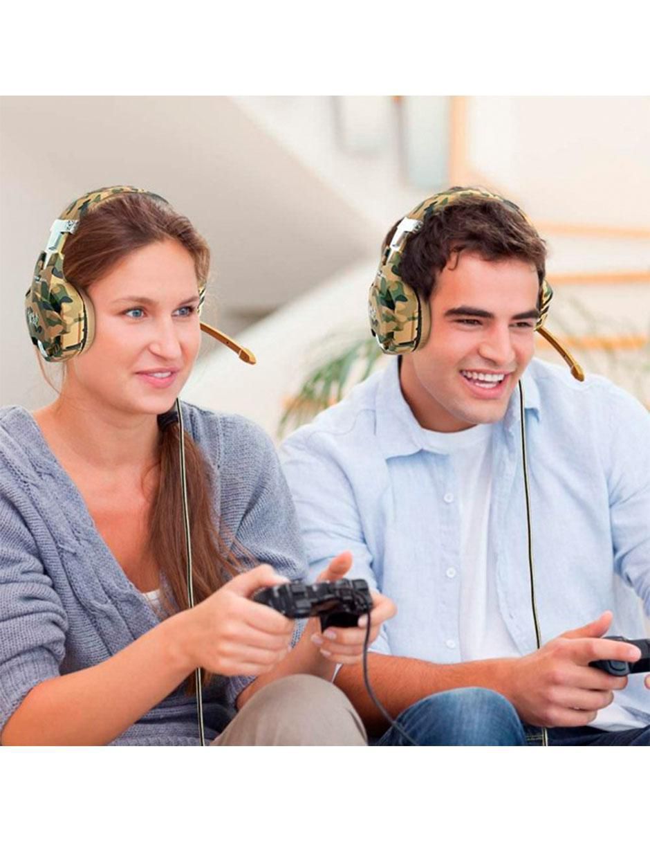 Audífonos Gamer Over-Ear alámbricos con cancelación de ruido 8