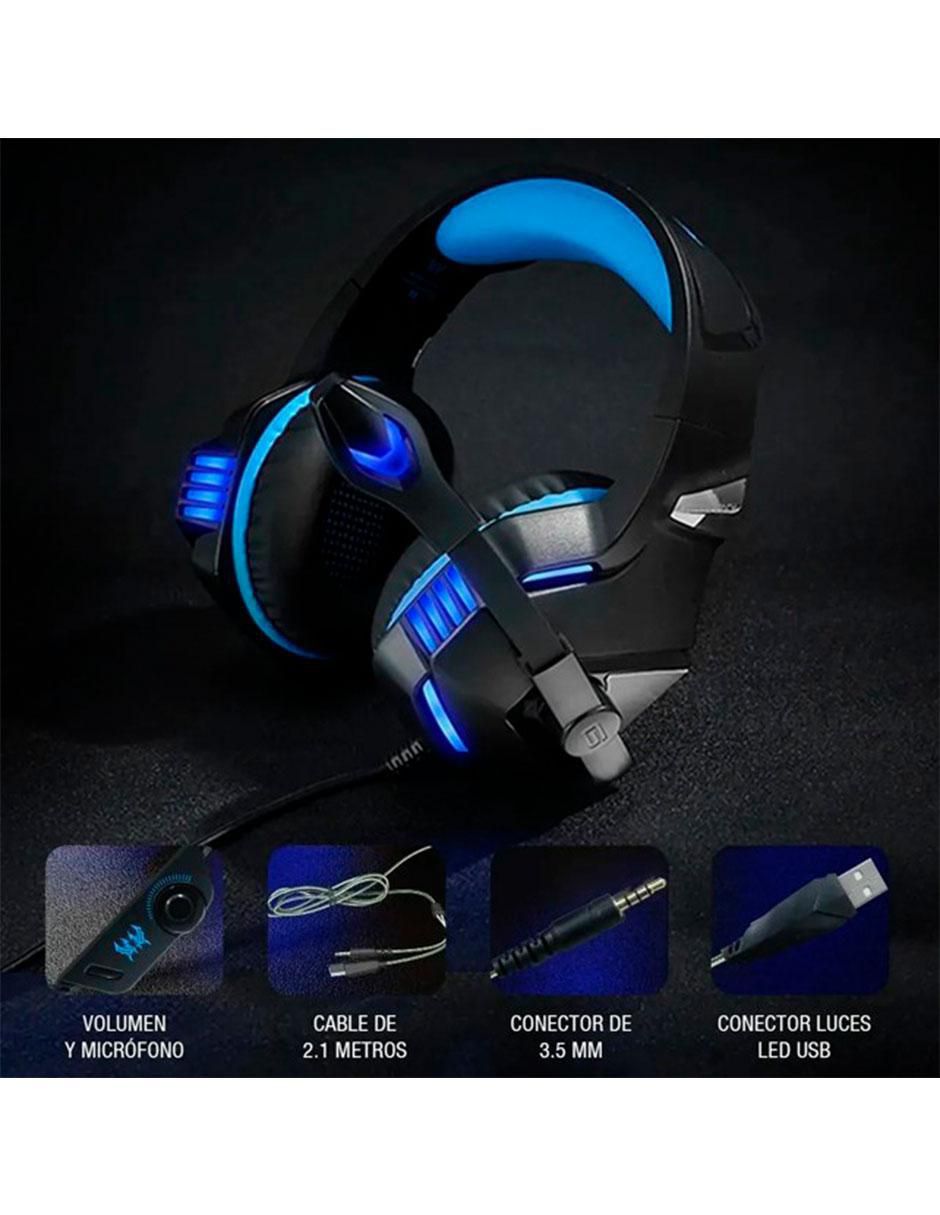 Audífonos Gamer Over-Ear alámbricos con cancelación de ruido 5