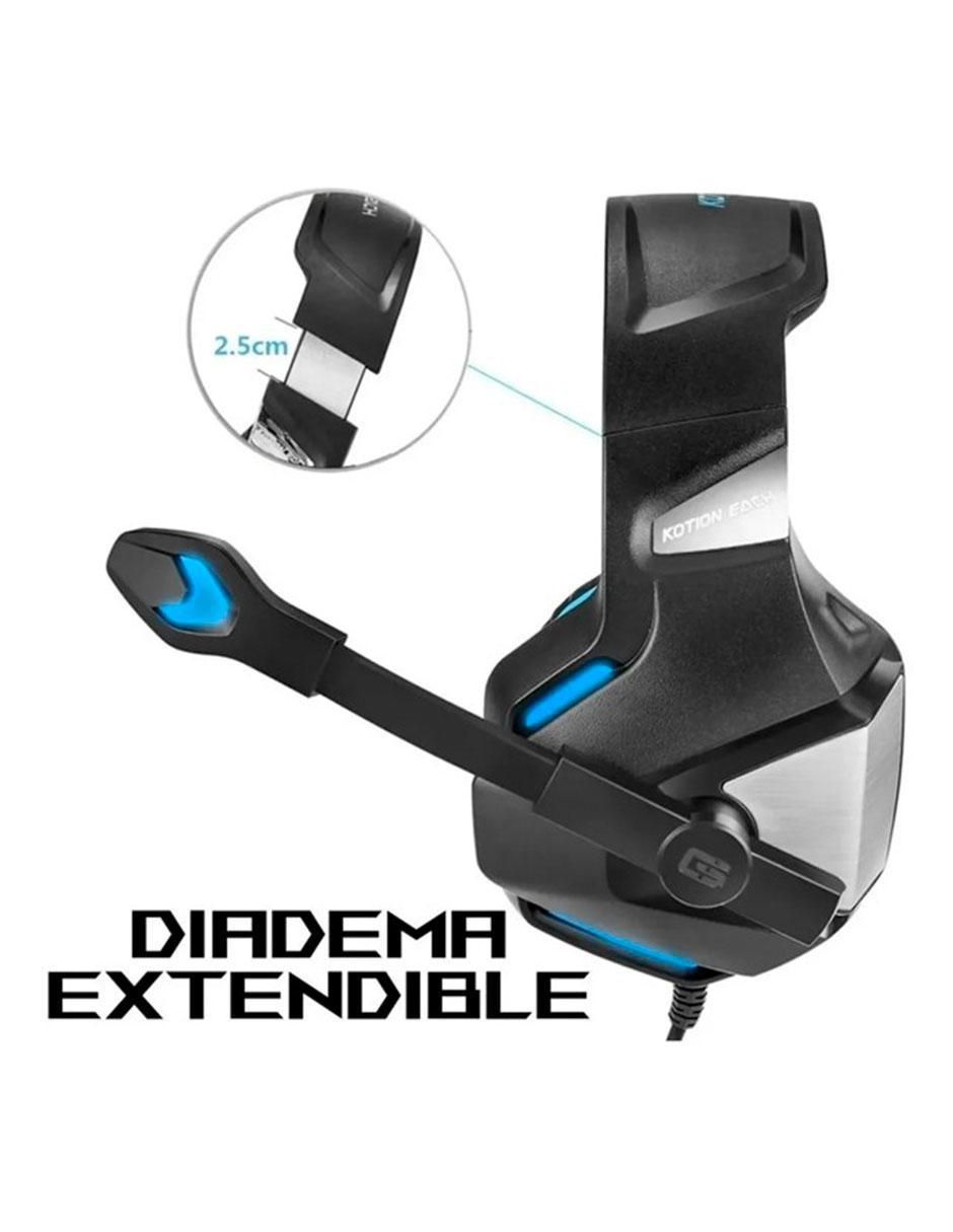 Audífonos Gamer Over-Ear alámbricos con cancelación de ruido 7