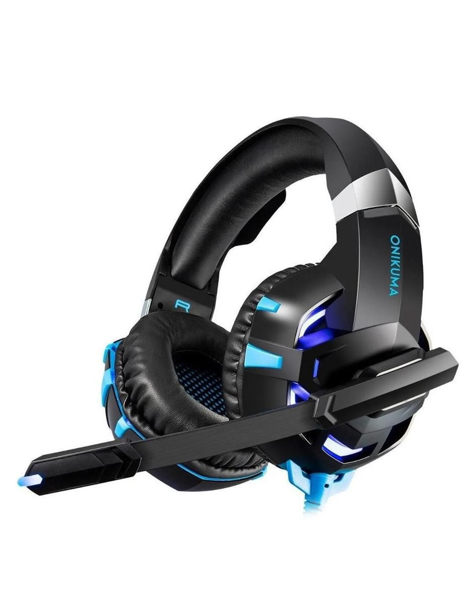 Audífonos gamer Over-Ear alámbricos con cancelacion de ruido