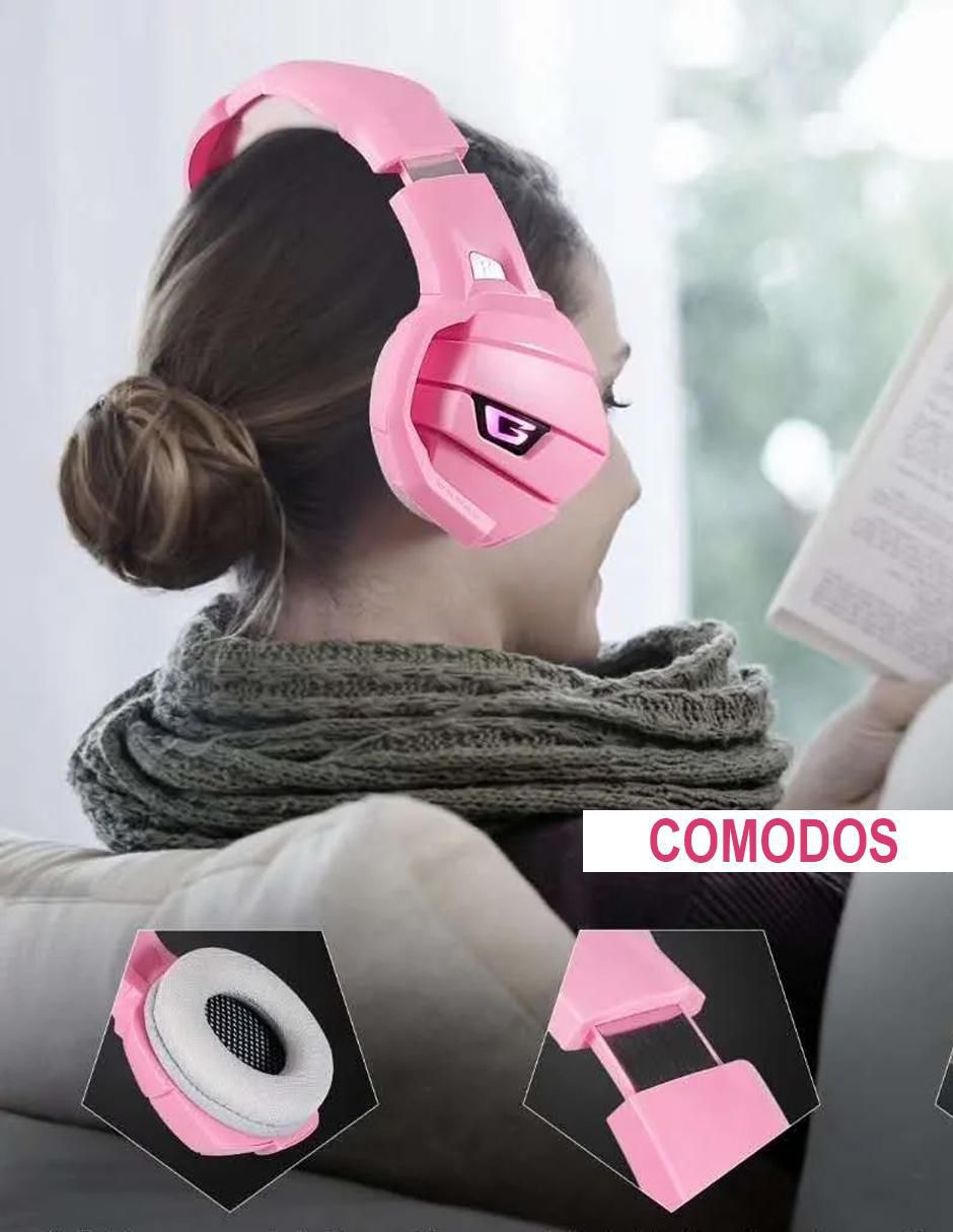 Audífonos Over-Ear alámbricos con cancelacion de ruido 3