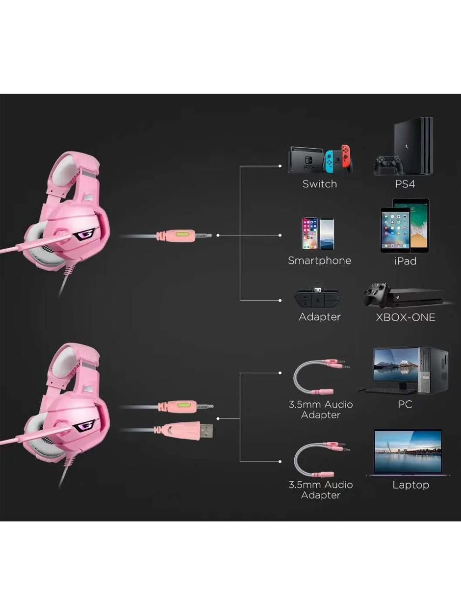 Audífonos Over-Ear alámbricos con cancelacion de ruido 4