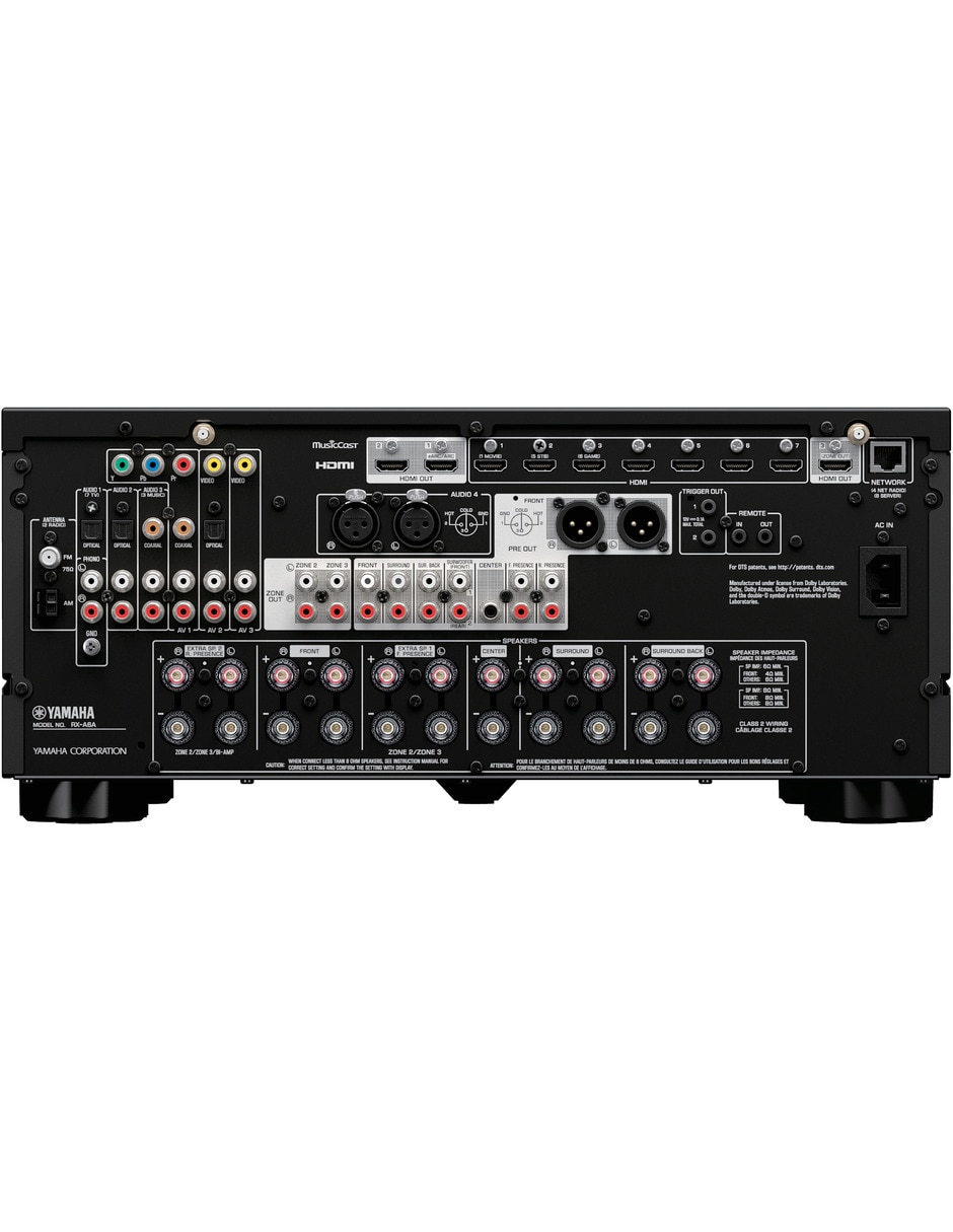 Receptor audio y video