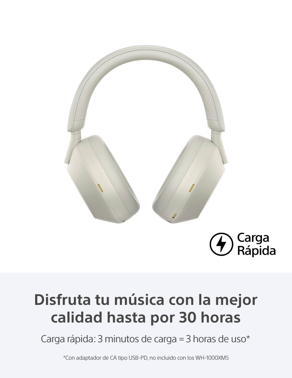 Audífonos Over-Ear alámbricos/inalámbricos con cancelación de ruido 2