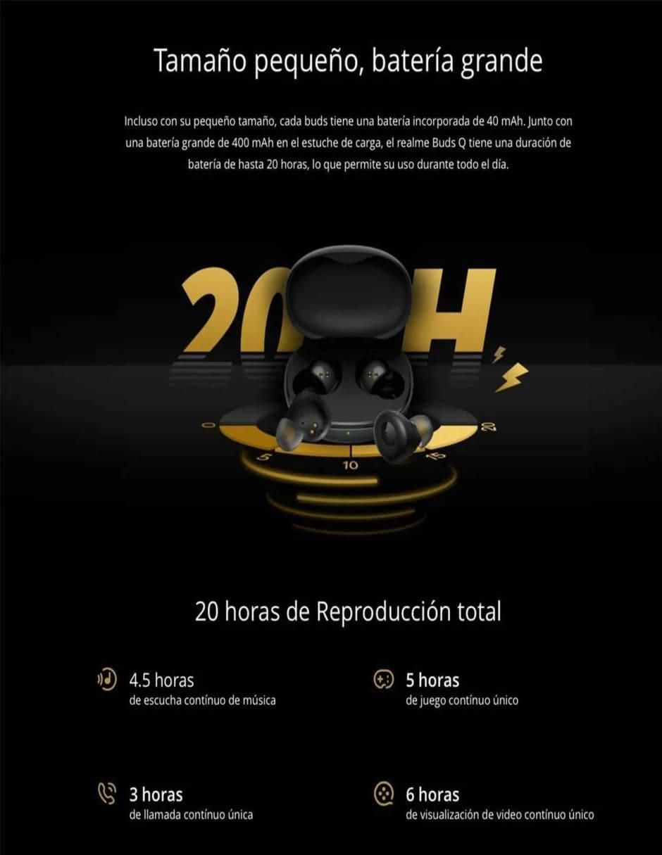 Audífonos In-Ear inalámbricos con cancelacion de ruido 2