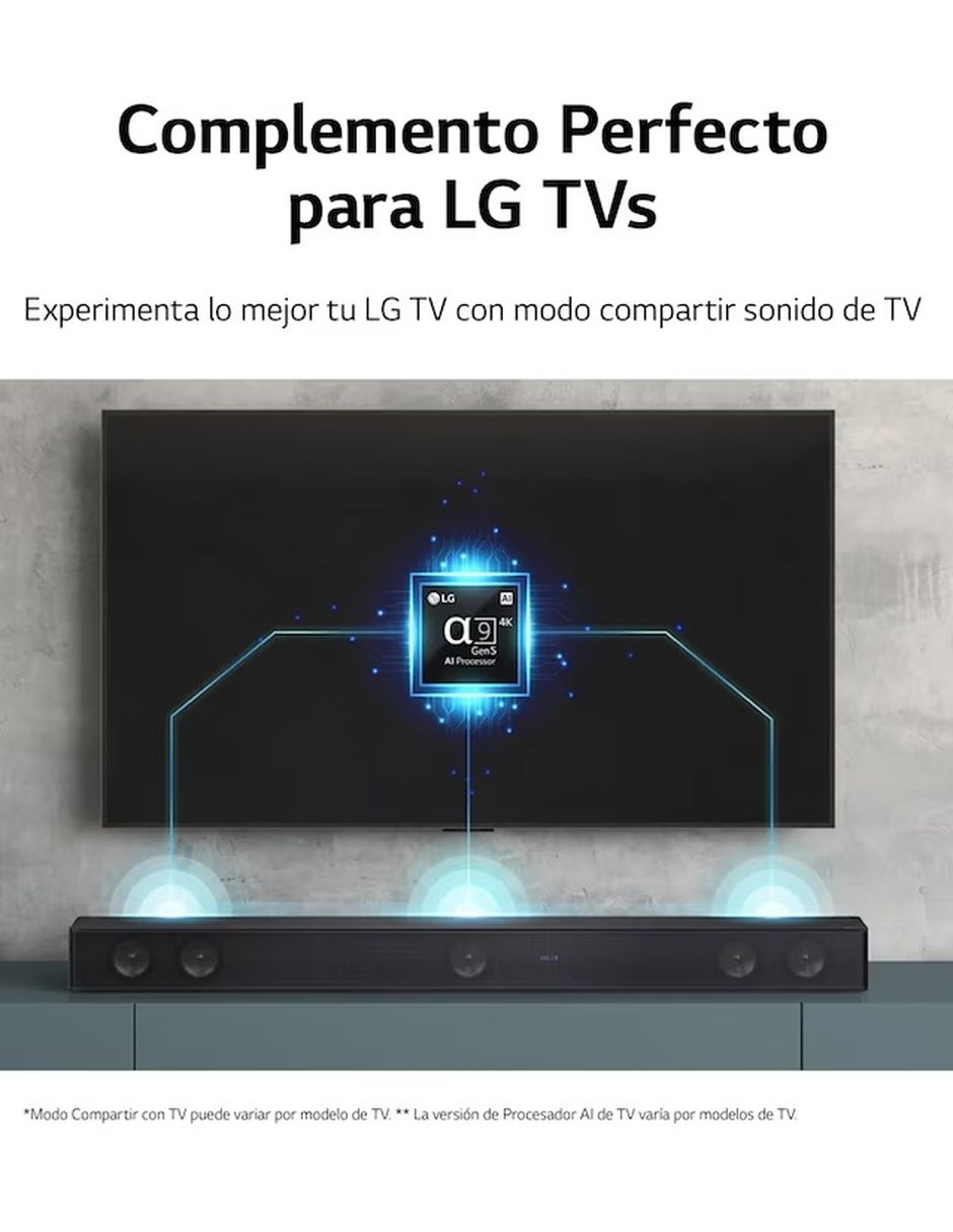 Barra de sonido Lg Sh7Q