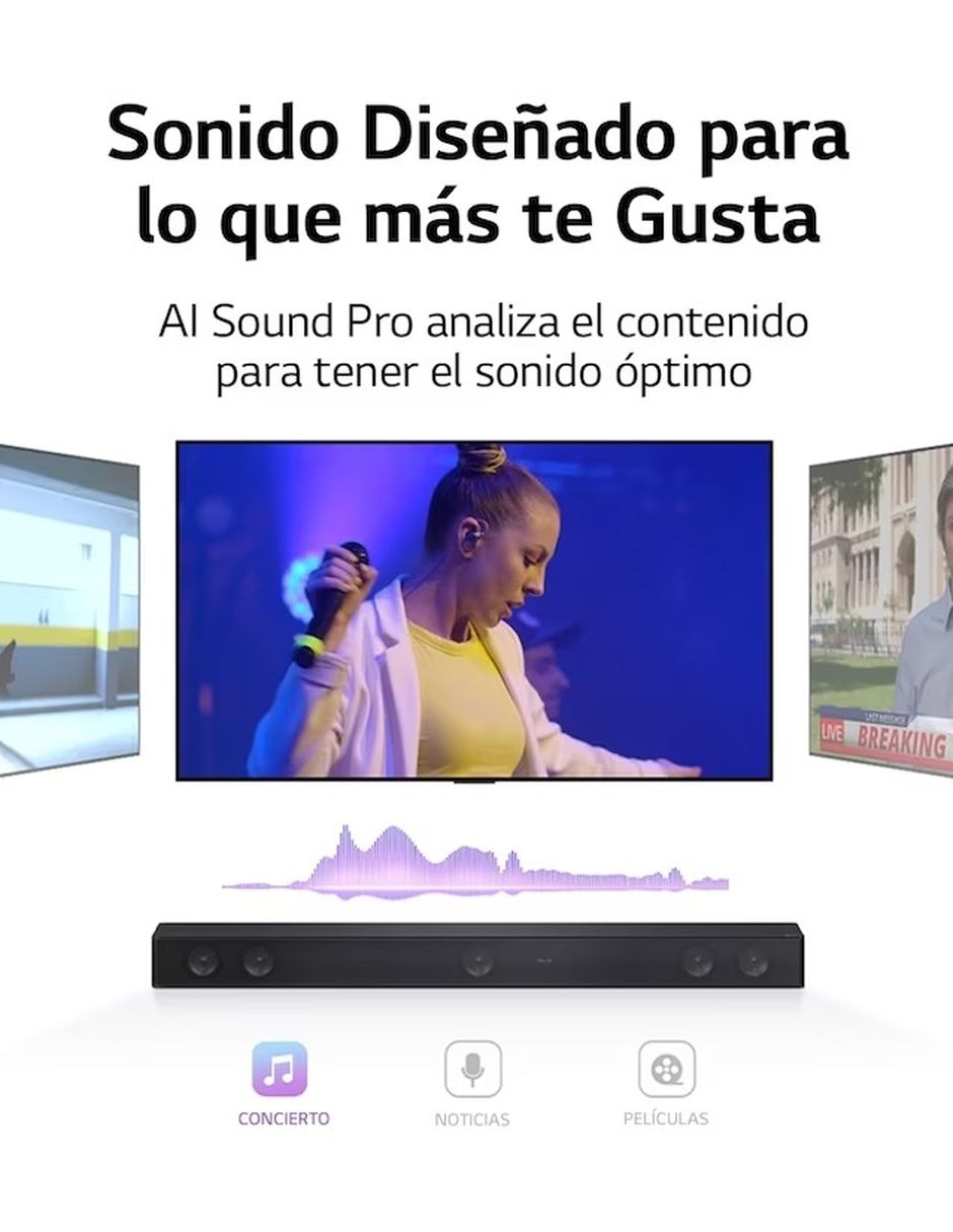 Barra de sonido Lg Sh7Q