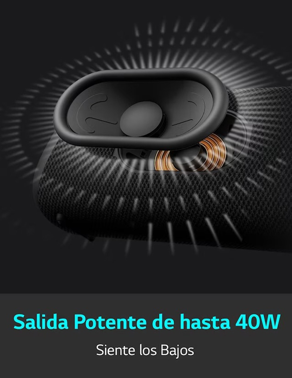 Bocina portátil Xg5q bluetooth 6