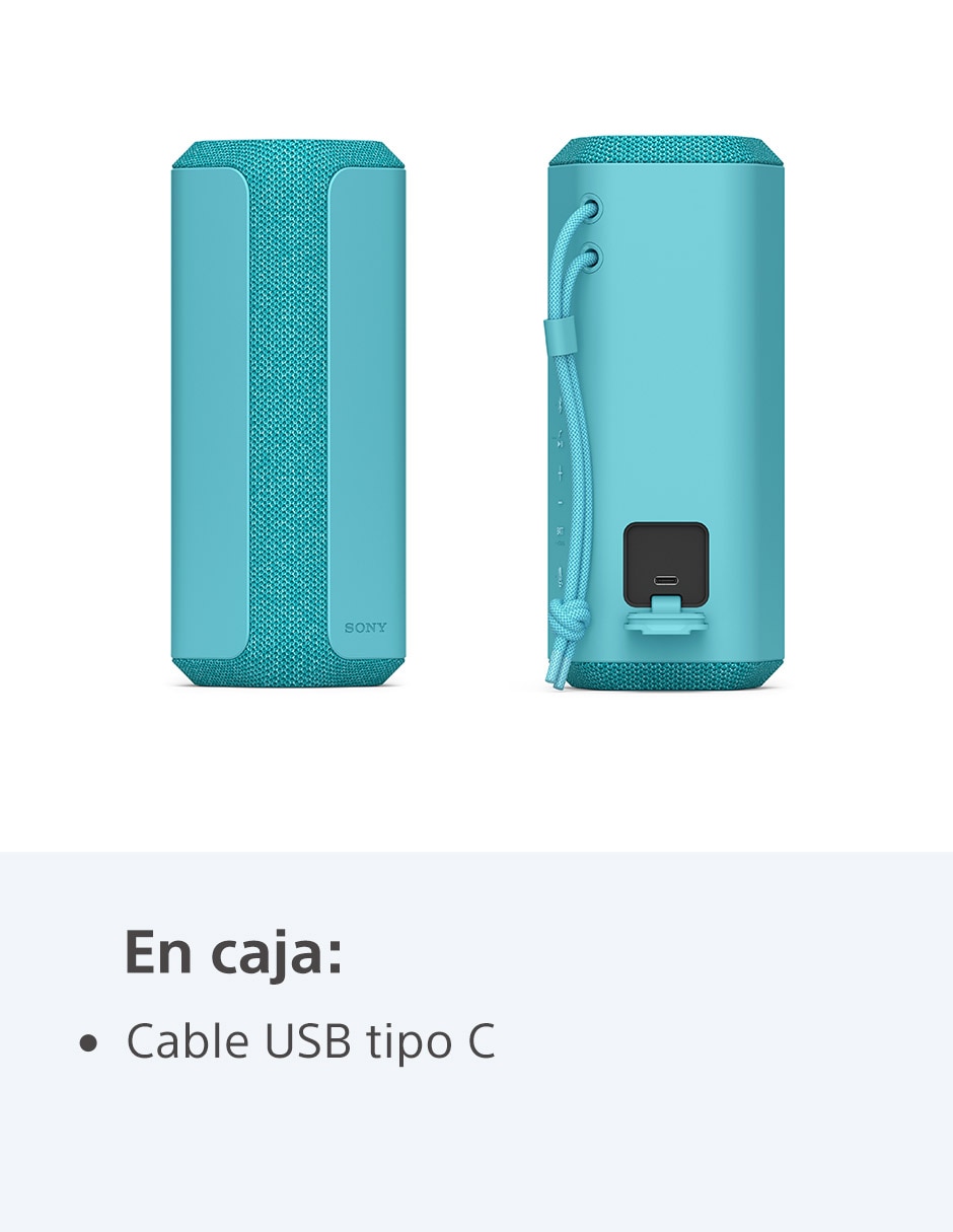 Bocina portátil XE200 bluetooth 7