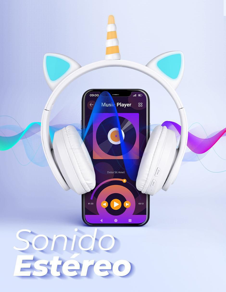 Audífonos Over-Ear inalámbricos 7
