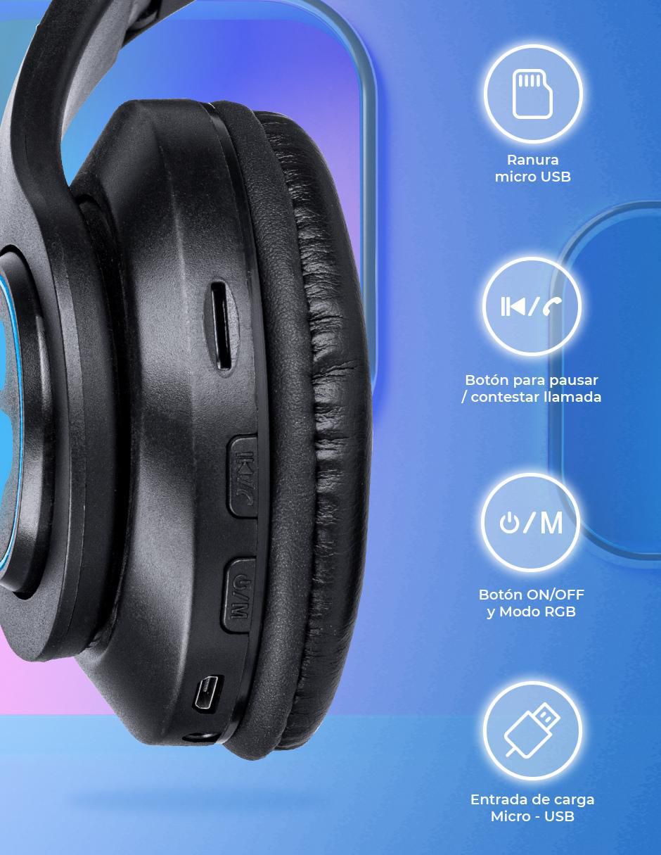 Audífonos Over-Ear inalámbricos 4