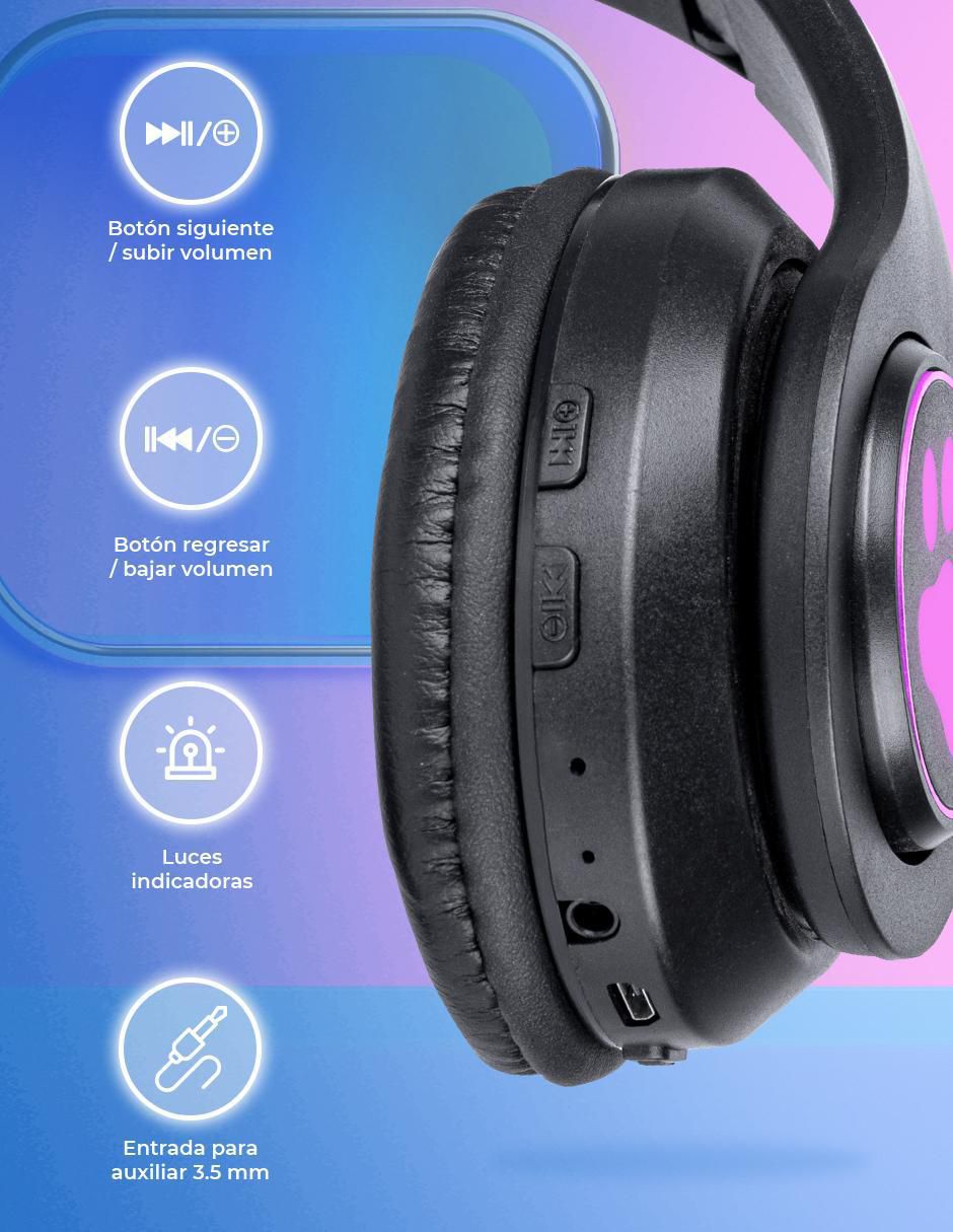 Audífonos Over-Ear inalámbricos 5