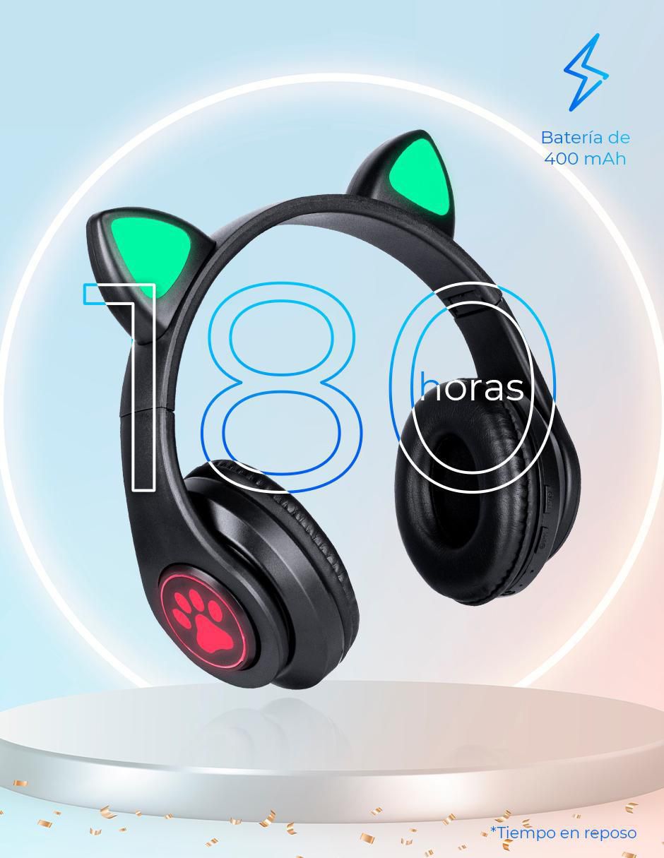 Audífonos Over-Ear inalámbricos 6