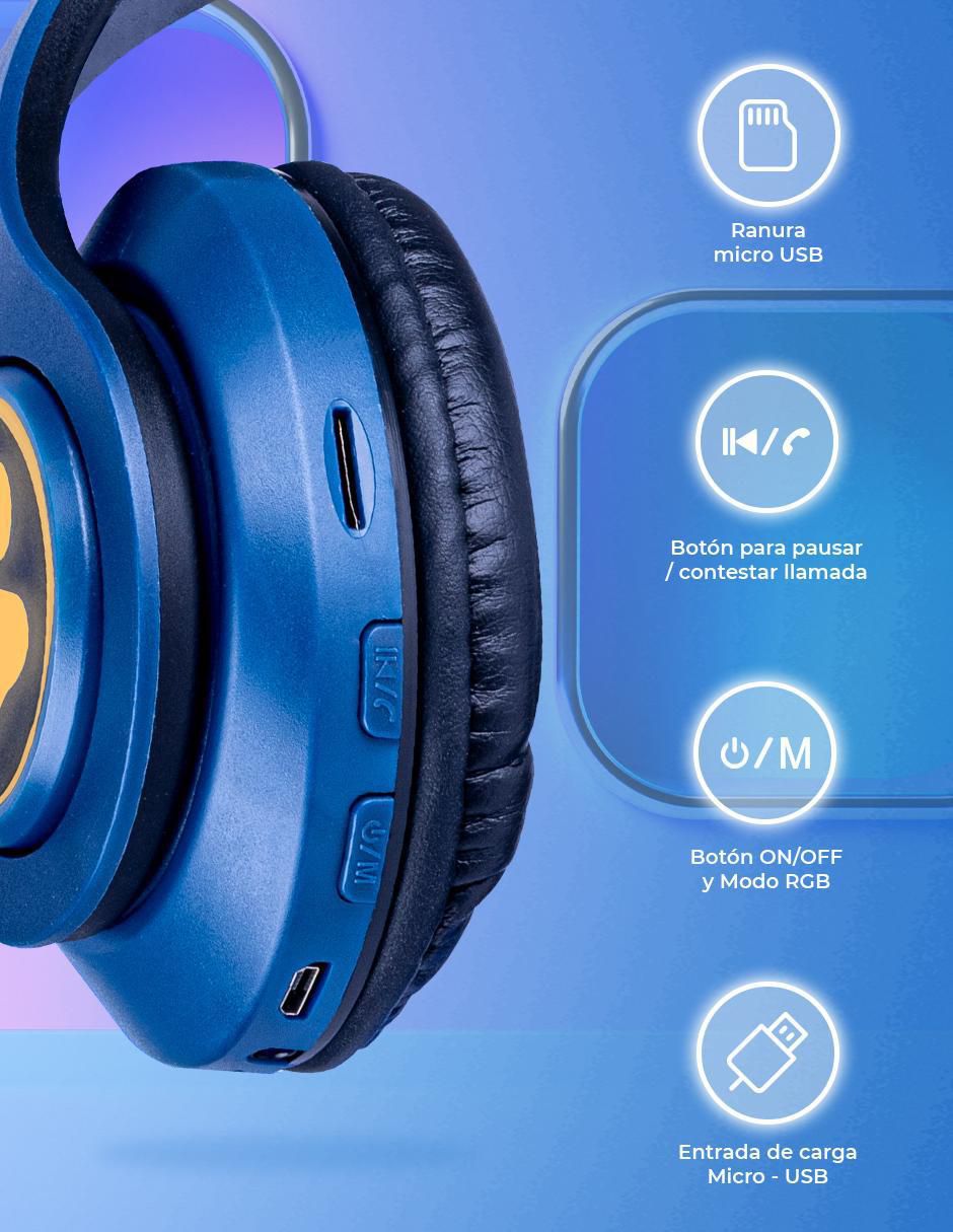 Audífonos Over-Ear inalámbricos 4