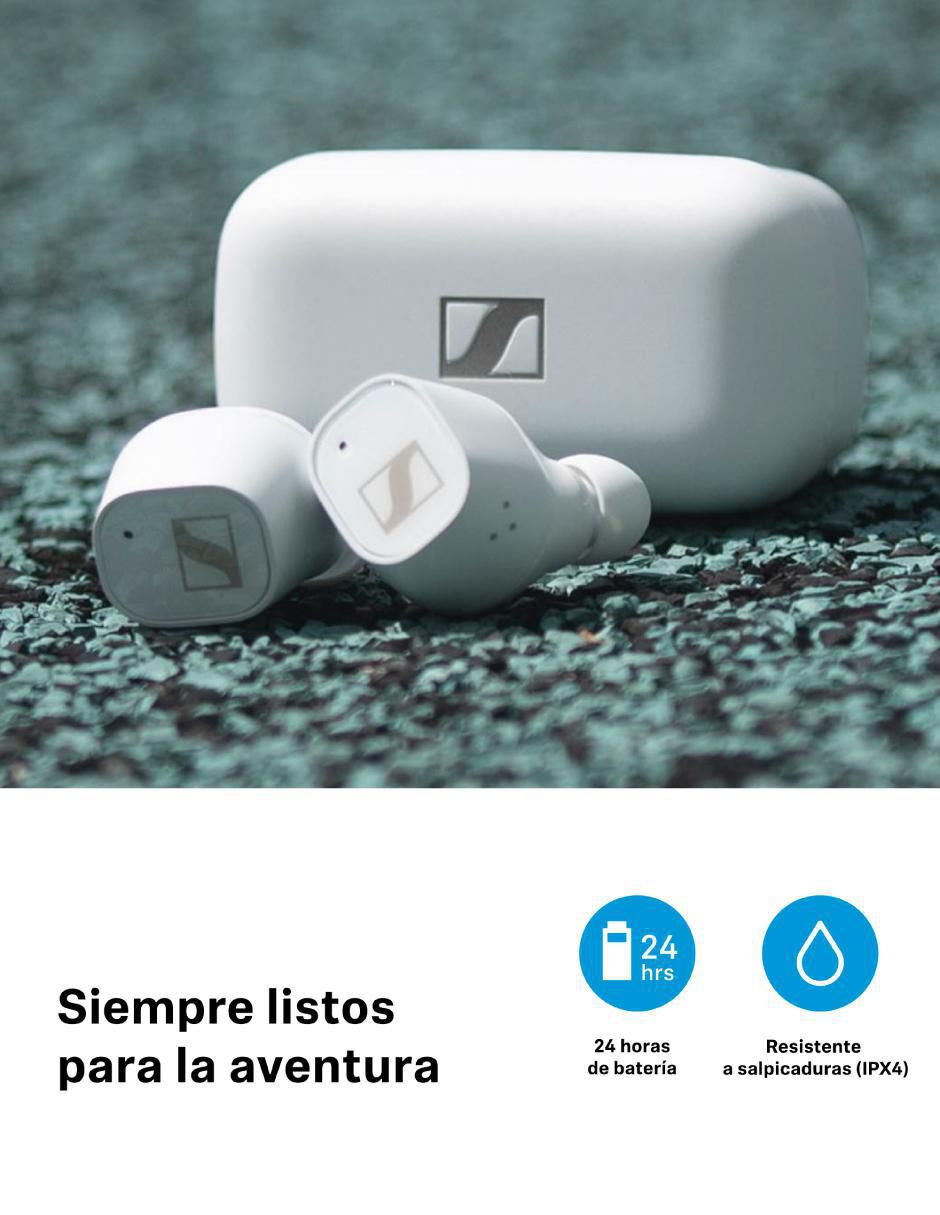 Audífonos True Wireless Sennheiser Cx Plus inalámbricos con cancelación de ruido