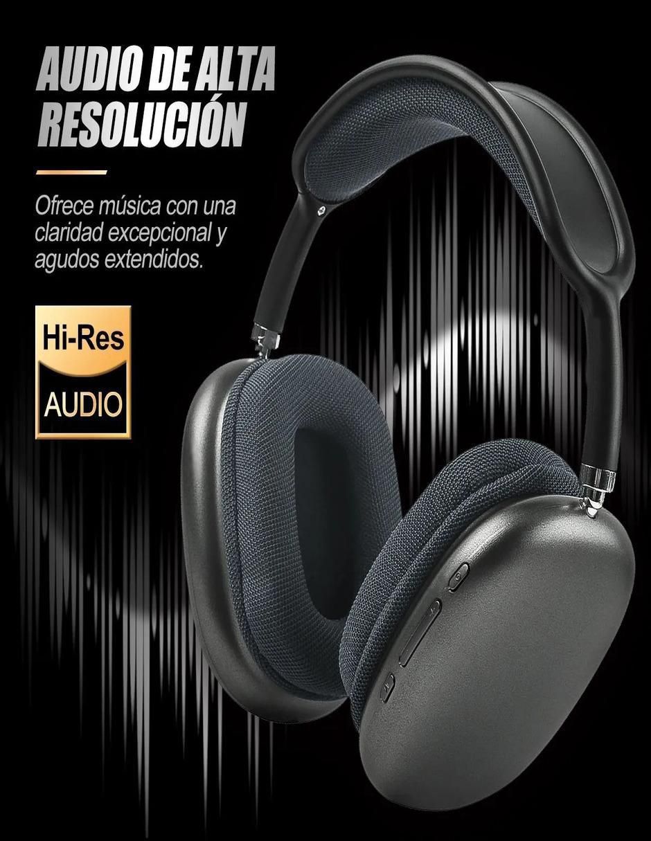 Audífonos Over-Ear inalámbricos con cancelacion de ruido 2