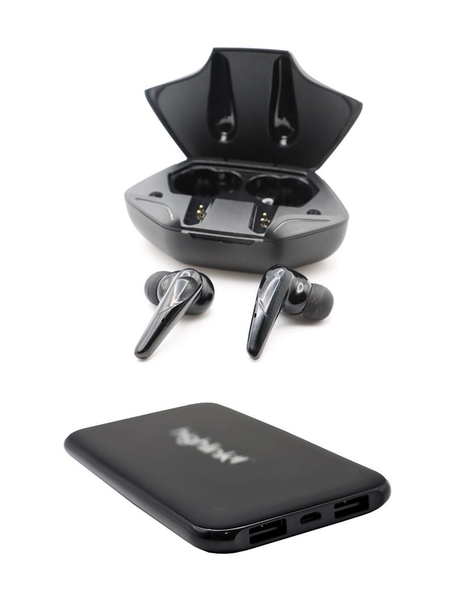 Audífonos In-Ear Bundle Stingray Y Power Bank inalámbricos con cancelación de ruido 3