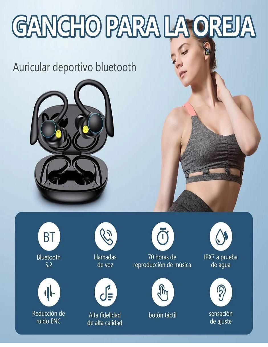 Audífonos In-Ear inalámbricos con cancelacion de ruido 3