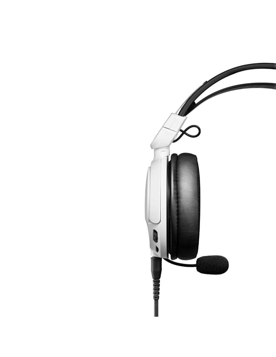 Audífonos Over-Ear Audiotechnica Ath-Gl3Wh alámbricos 3