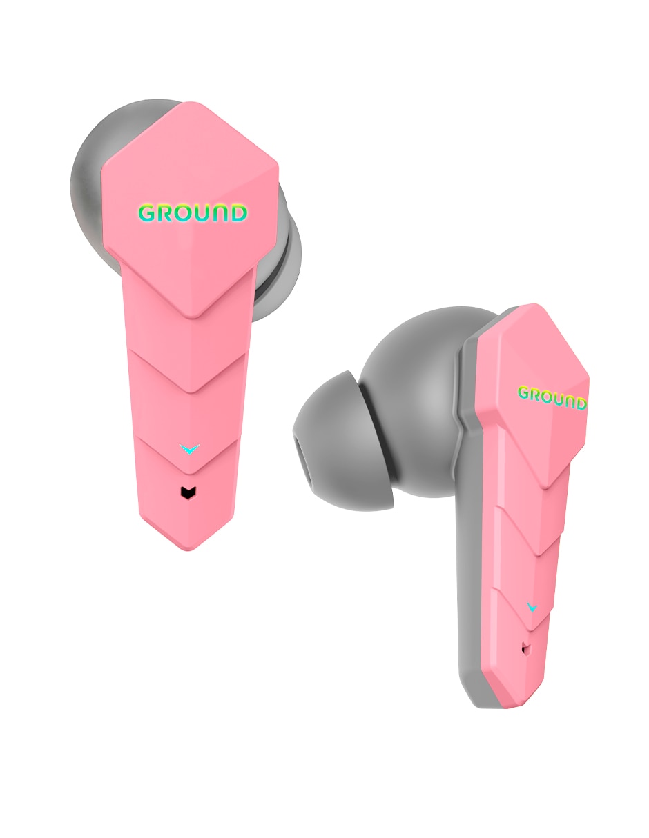 Audífonos True Wireless Ground Sound Buddy Tws Gaming alámbricos e inalámbricos con cancelación de ruido