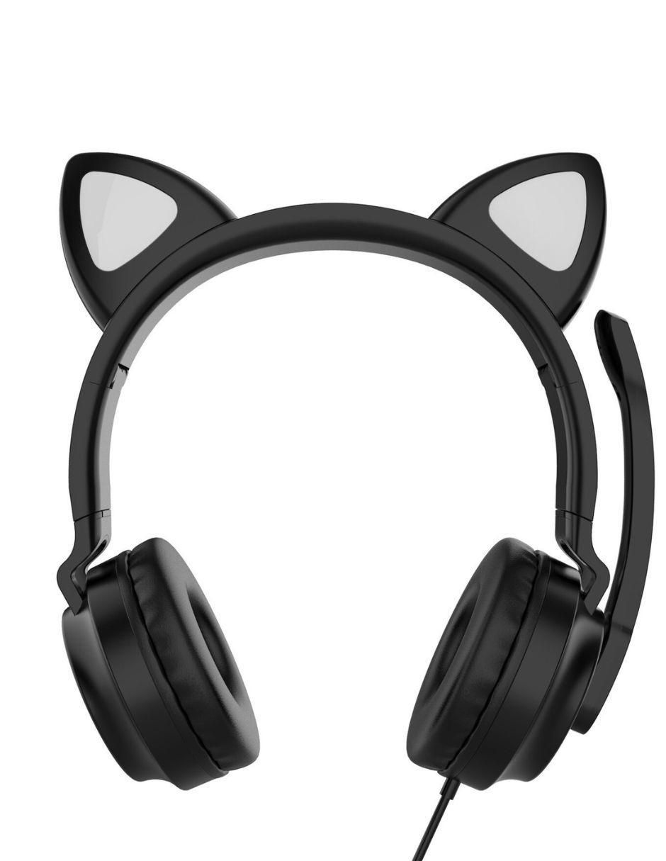 Audífonos Over-Ear Gato alámbricos con cancelacion de ruido 2
