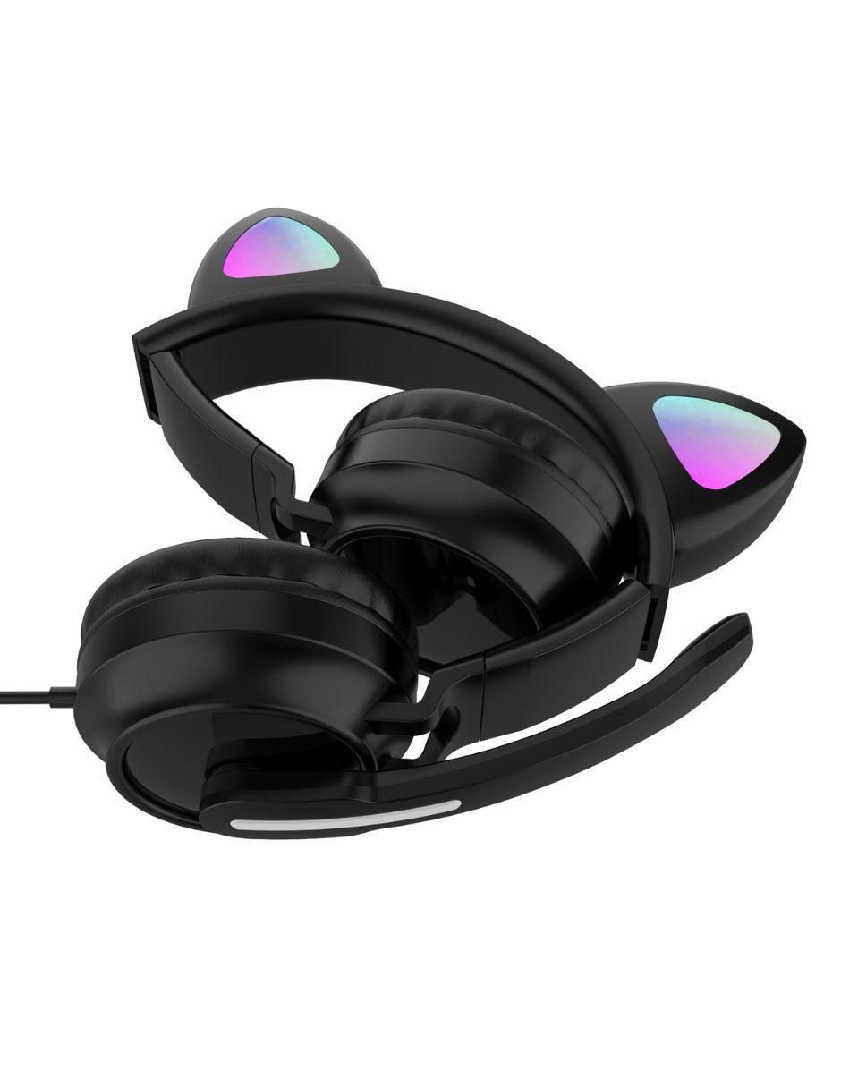 Audífonos Over-Ear Gato alámbricos con cancelacion de ruido 3