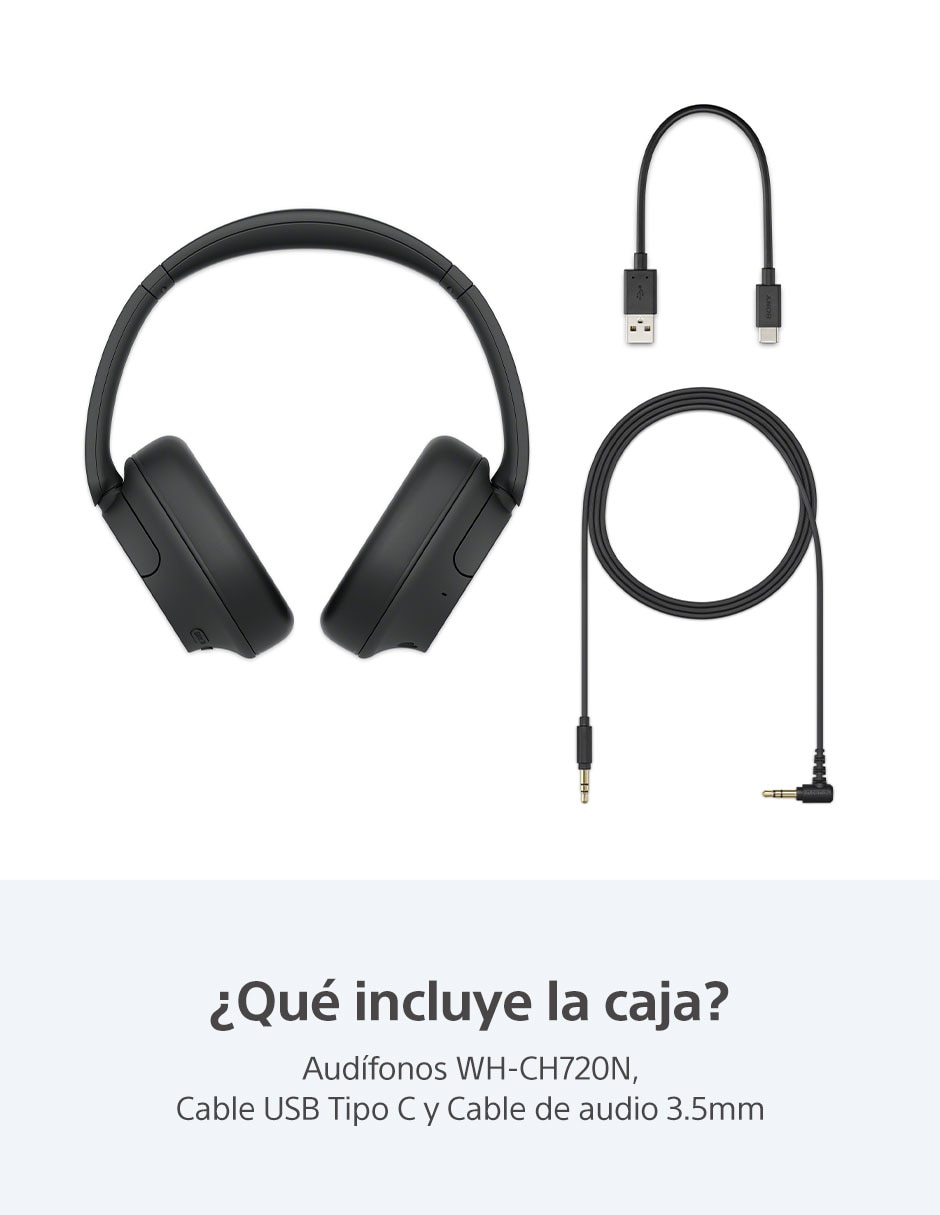 Audífonos Over-Ear alámbricos/inalámbricos con cancelación de ruido 7