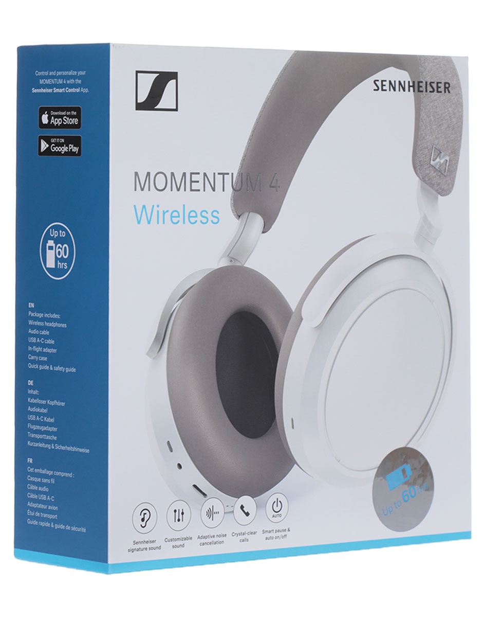 Audífonos Over-Ear Momentum Wireless 4 inalámbricos con cancelación de ruido 5