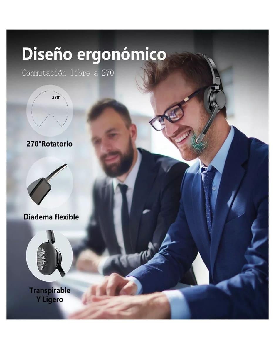Audífonos On-Ear inalámbricos con cancelación de ruido
