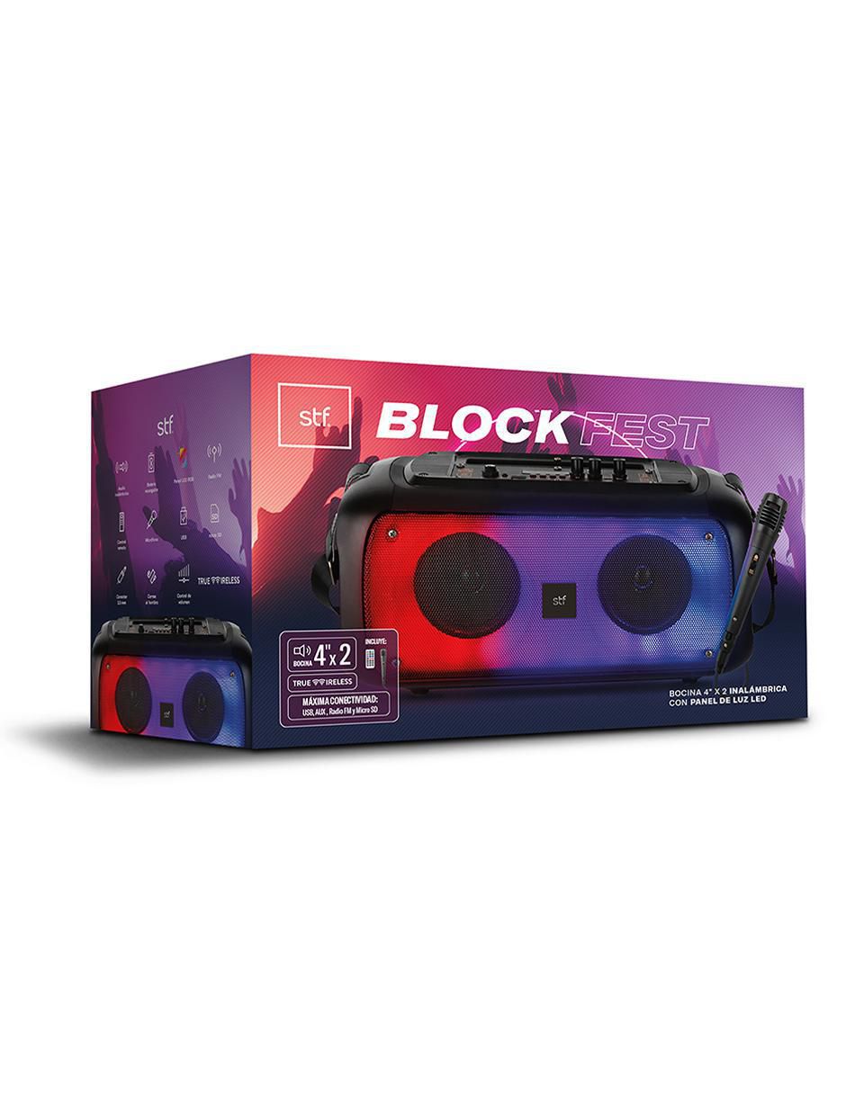 Bocina portátil Block Fest bluetooth 2